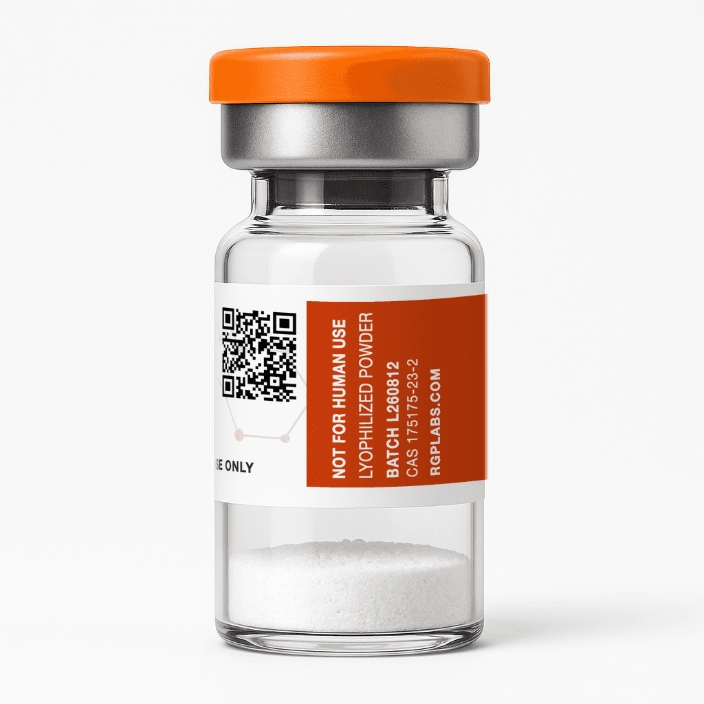 Pinealon 20 mg vial — back label
